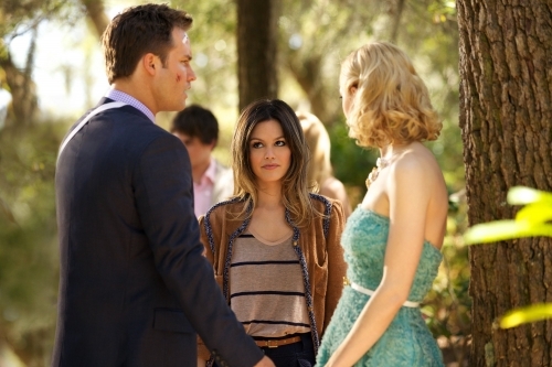 George (Scott Porter), Zoe (Rachel Bilson) & Lemon (Jaime King)