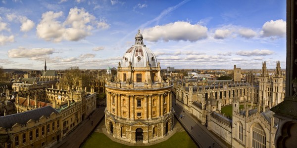 L'université d'Oxford vue de l'extérieur